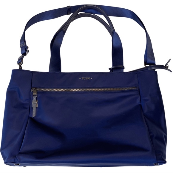 Tumi Handbags - 🌙HOST PICK🌙 Tumi Blue Clare Double Zip Brief